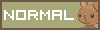 An image of Buneary next to a text that reads 'Normal'.