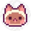 Link to Toys. The image is a siamese cat made by enchemy.