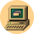 Link to Home. The image is an old Windows icon of a PC.