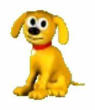 Decorative image of Rover, the assistant from older Windows versions.
