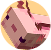 Link to Gallery. The image is the face of a Minecraft axolotl.