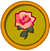 Link to Home. The image is a pink rose.