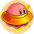 Link to Toys. The image is a Kirby with the UFO ability.