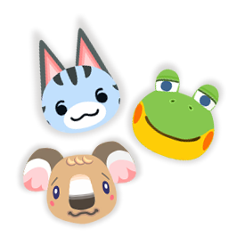 Link to my custom Animal Crossing sprites.