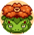 Link to Home. The image is a pixel art Venusaur plushie.