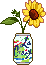 Link to the creator. The image is a sunflower in a can.