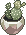 Link to the creator. The image is are some succulent plants in a pot.