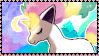 Link to where I found it. It's an image of a Galarian Ponyta with a colorful background.