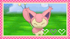 Link to the creator. It's a GIF of a joyful Skitty from the Pokémon games.